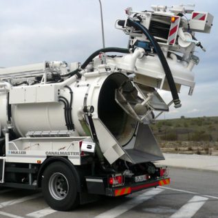 Tecsan Limpieza de tuberías Camiones de limpieza Canalmaster Camiones de limpieza Canalmaster camión de limpieza Canalmaster